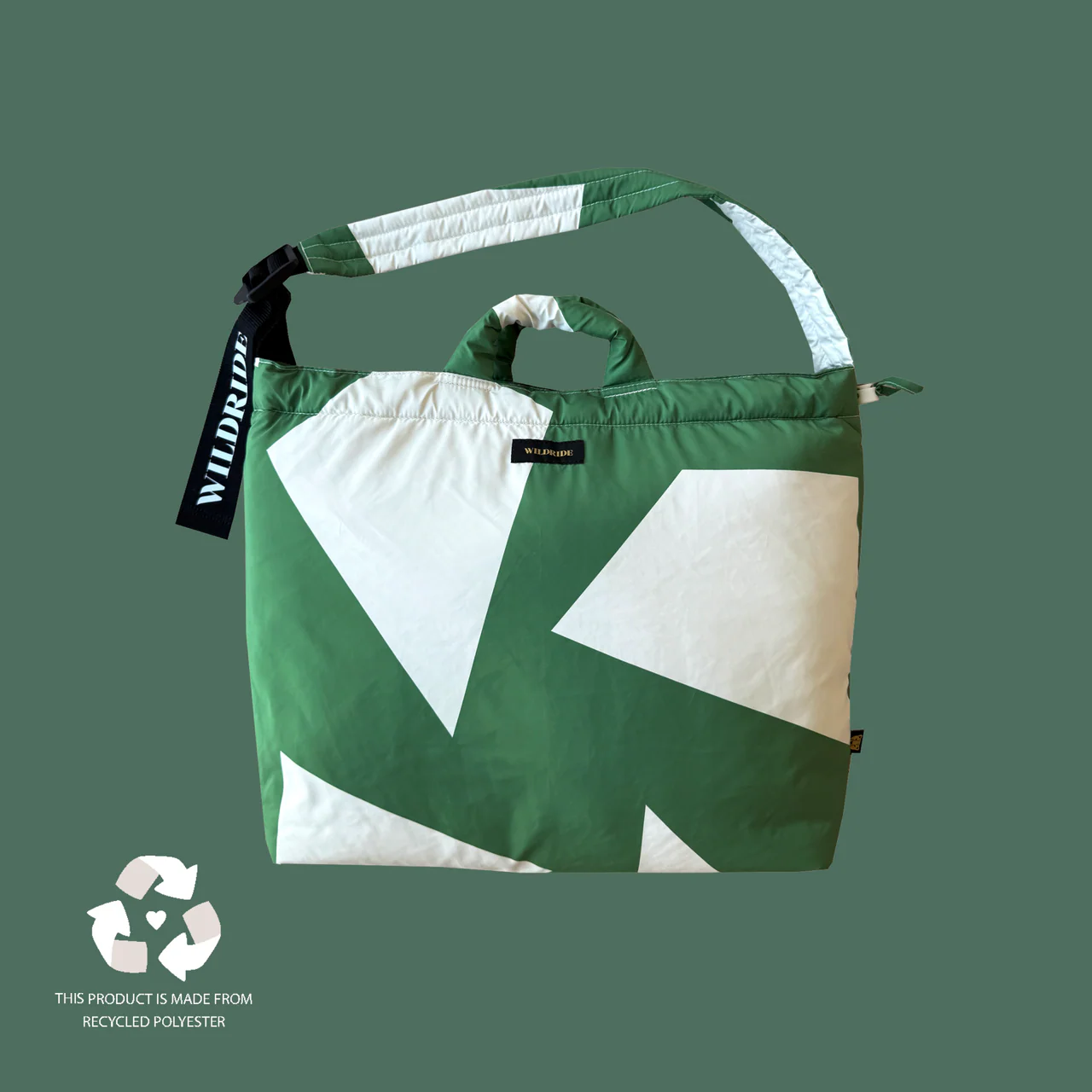 E-shop Wildride mommy bag green graphic