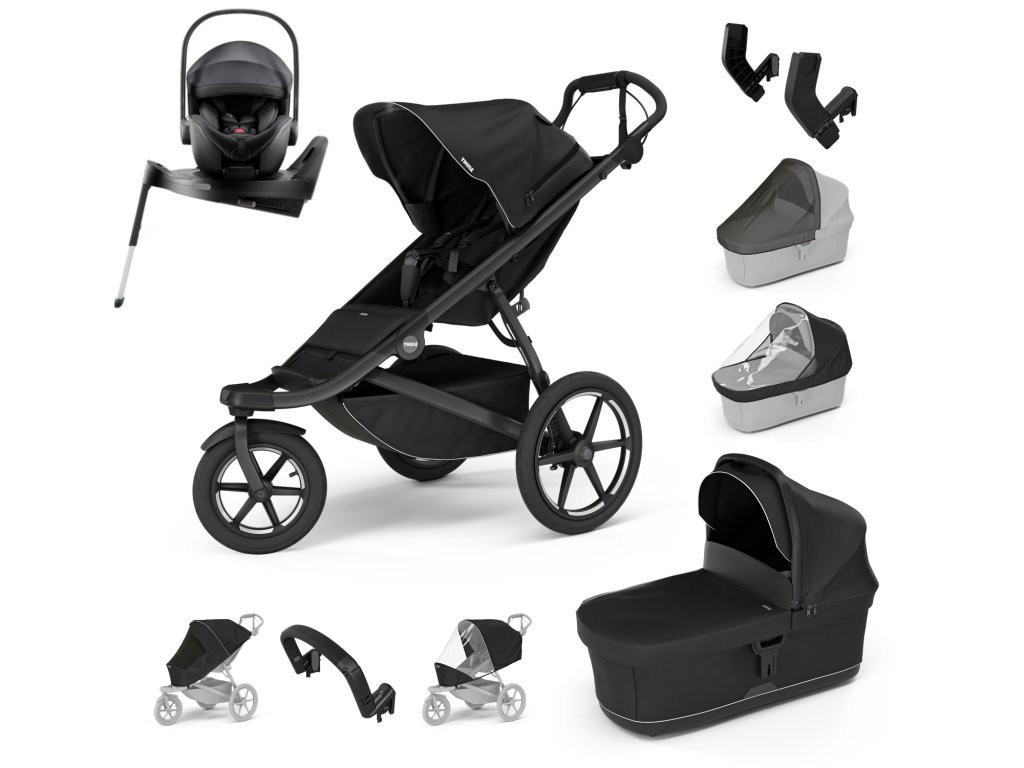 E-shop Thule Urban Glide 3 Výhodný set s Baby-Safe PRO, Black
