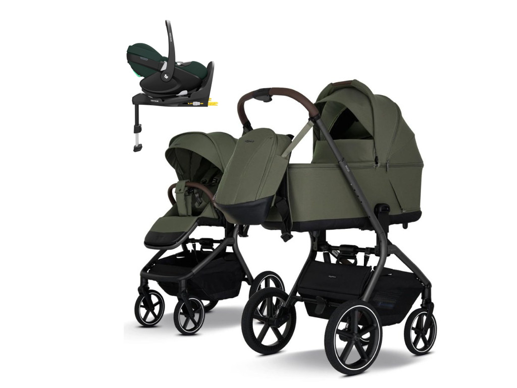 E-shop my junior my junior® MAVI, olive green, 4v1 s Pebble 360 Pro2 + základňa