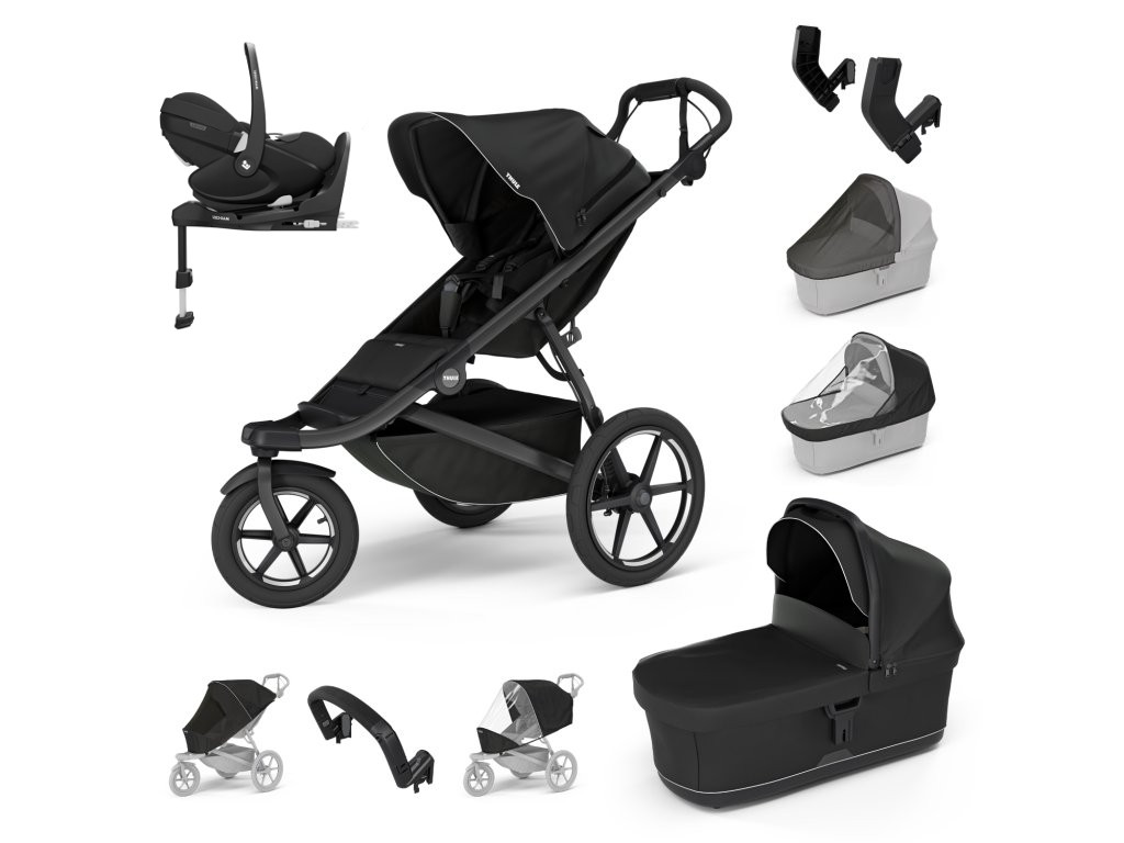 E-shop Thule Urban Glide 3 Výhodný set s Pebble 360 Pro2, Black