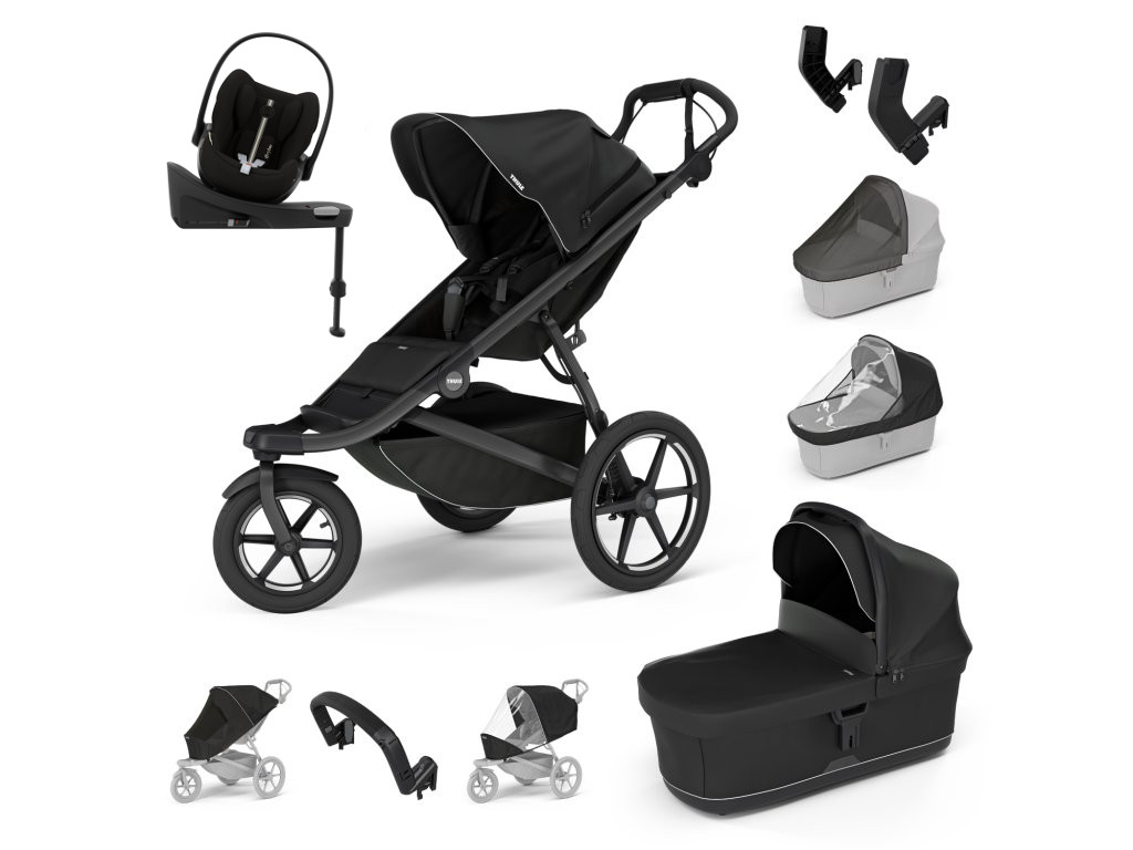 E-shop Thule Urban Glide 3 Výhodný set s Cloud G Plus, Black