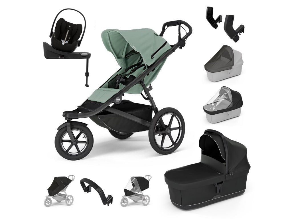 E-shop Thule Urban Glide 3 Výhodný set s Cloud G PLUS, Mist green