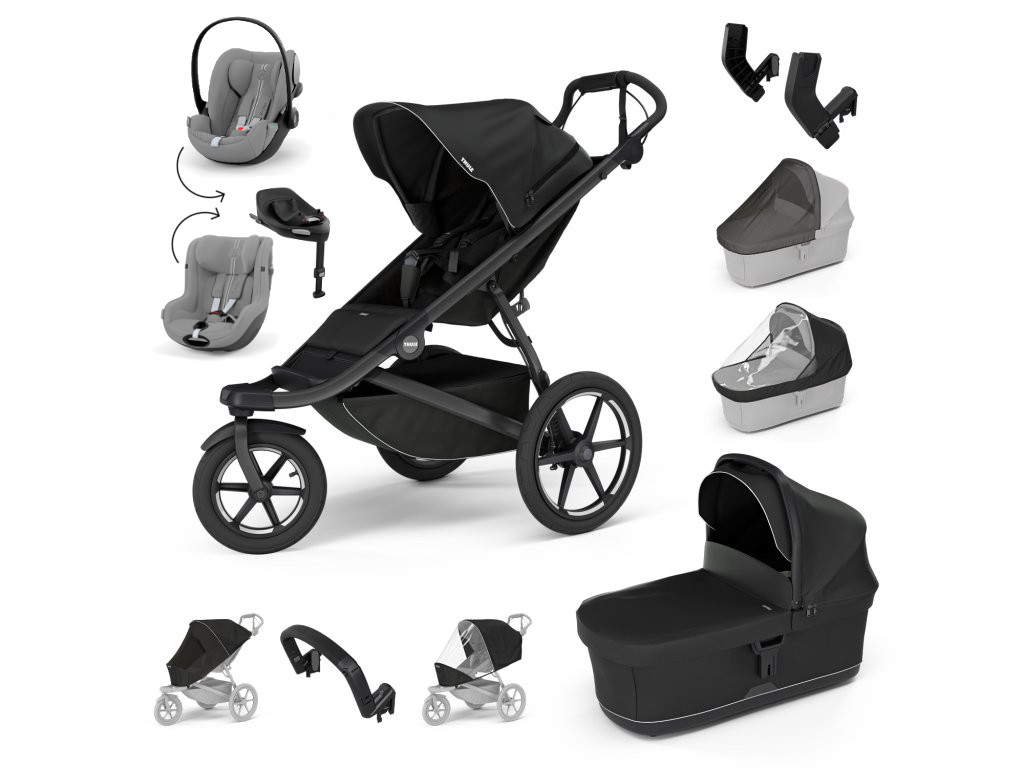 E-shop Thule Urban Glide 3 Výhodný set s Cybex Modular, Black