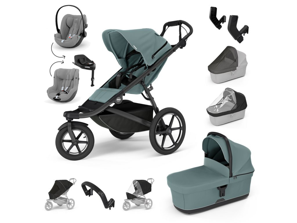 E-shop Thule Urban Glide 3 Výhodný set s Cybex Modular Mid Blue
