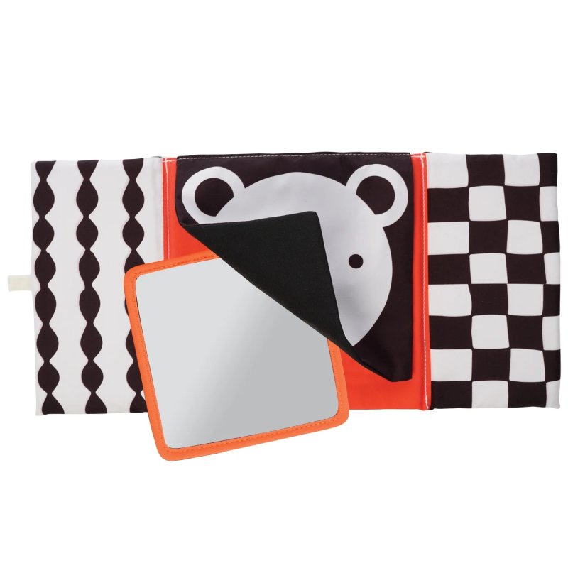 E-shop Manhattan Toy Wimmer látkové zrcátko Peek & Go