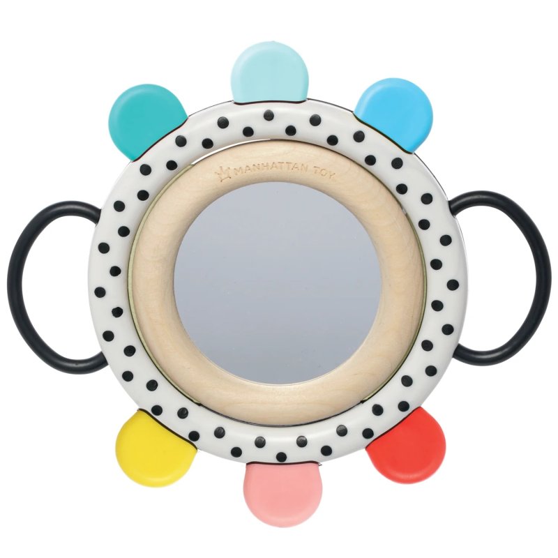 E-shop Manhattan Toy Wimmer okrúhle zrkadlo Grasp & See