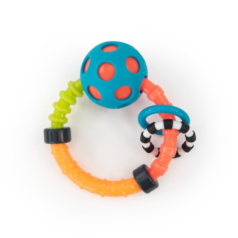E-shop Sassy Hryzátko s hrkálkou Bend & Flex Ring