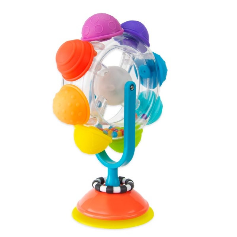 E-shop Sassy Hračka s prísavkou Light-Up Rainbow Reel