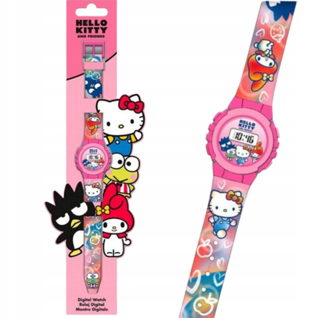E-shop Kids Euroswan Digitálne hodinky - Hello Kitty