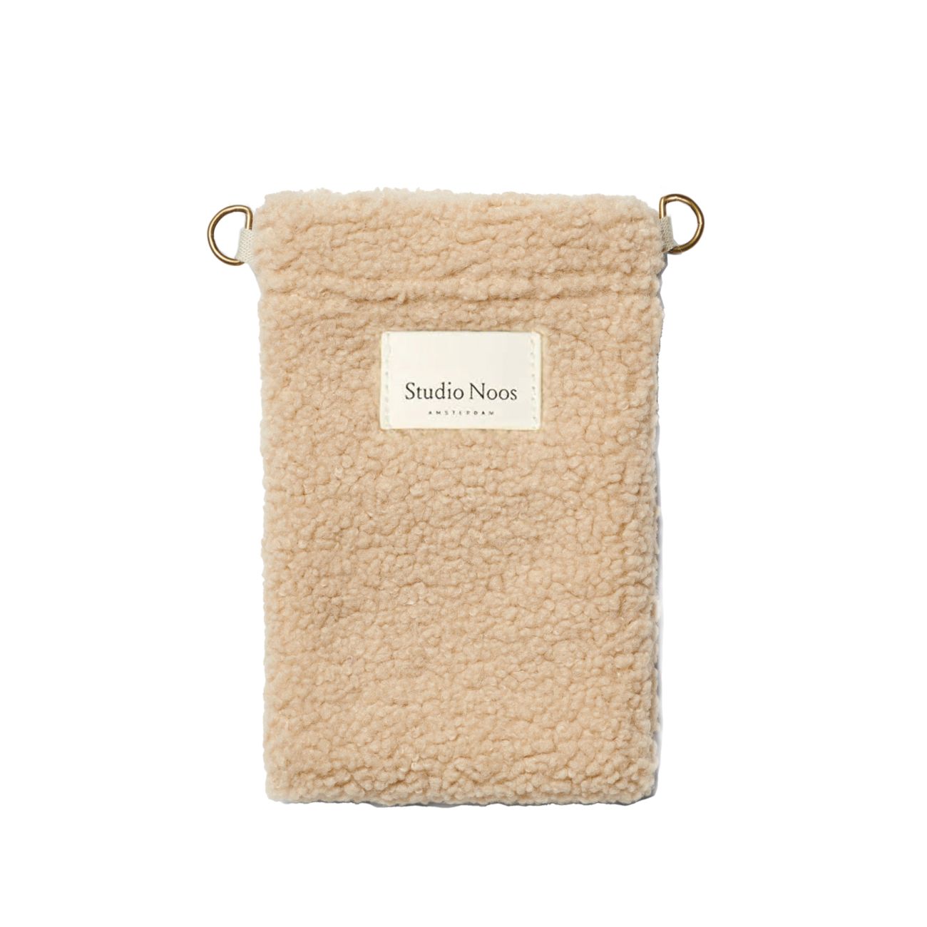 E-shop STUDIO NOOS - Teddy Phone BAG - taštička na telefon | Ecru