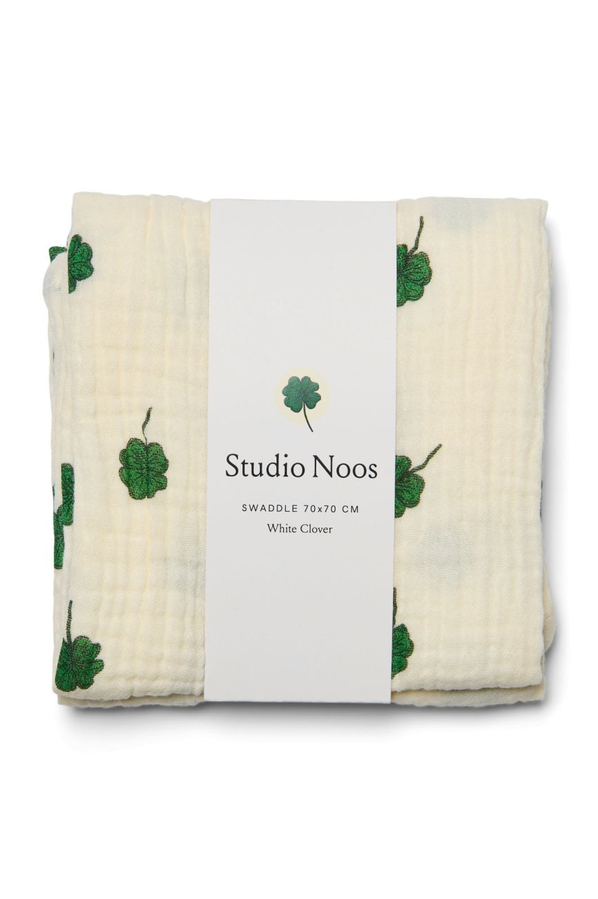 E-shop STUDIO NOOS - SWADDLE ZAVINOVAČKA Print Medium | White Clover
