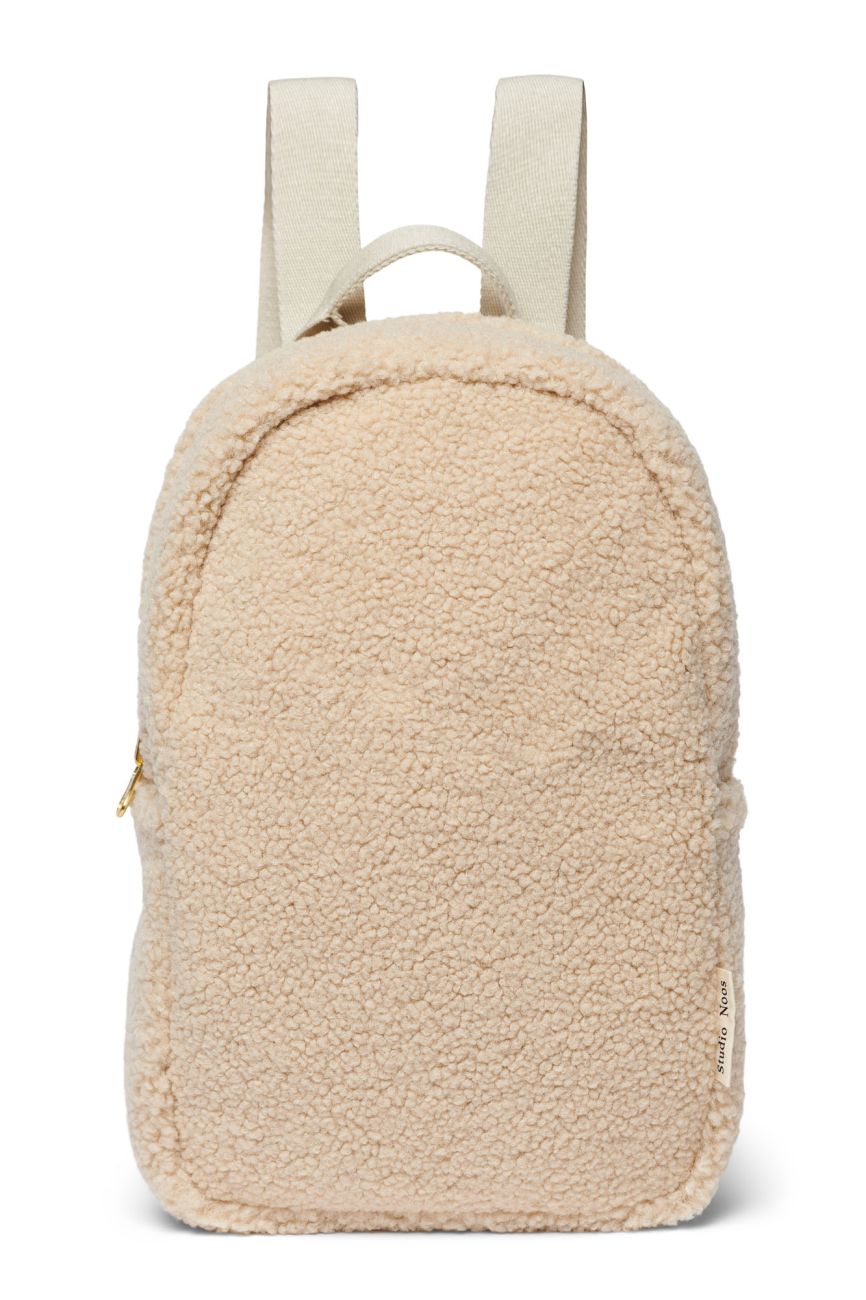 E-shop STUDIO NOOS - Teddy Mini BACKPACK - batôžtek | Ecru