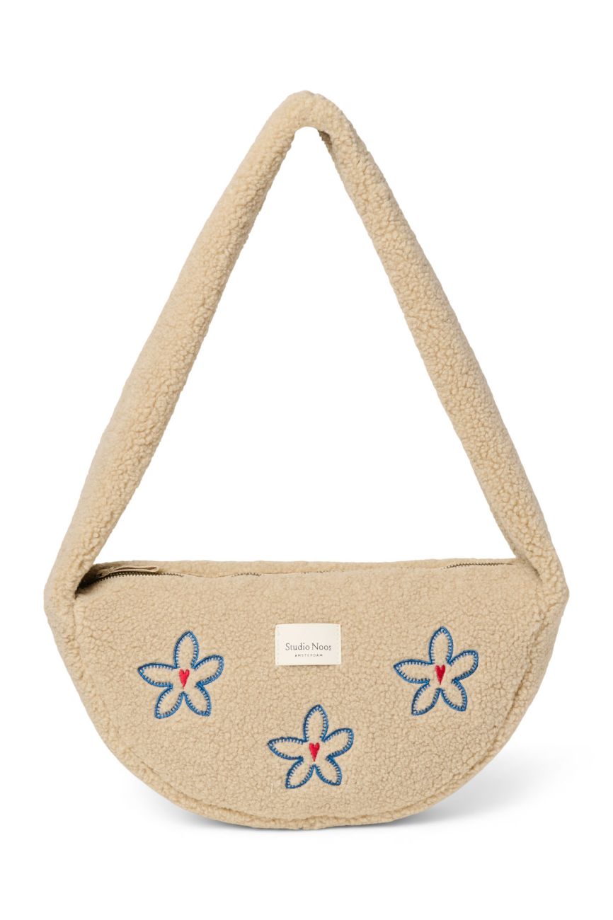 E-shop STUDIO NOOS - Teddy Mini Cross Body Bag | Ecru Flower Hearts