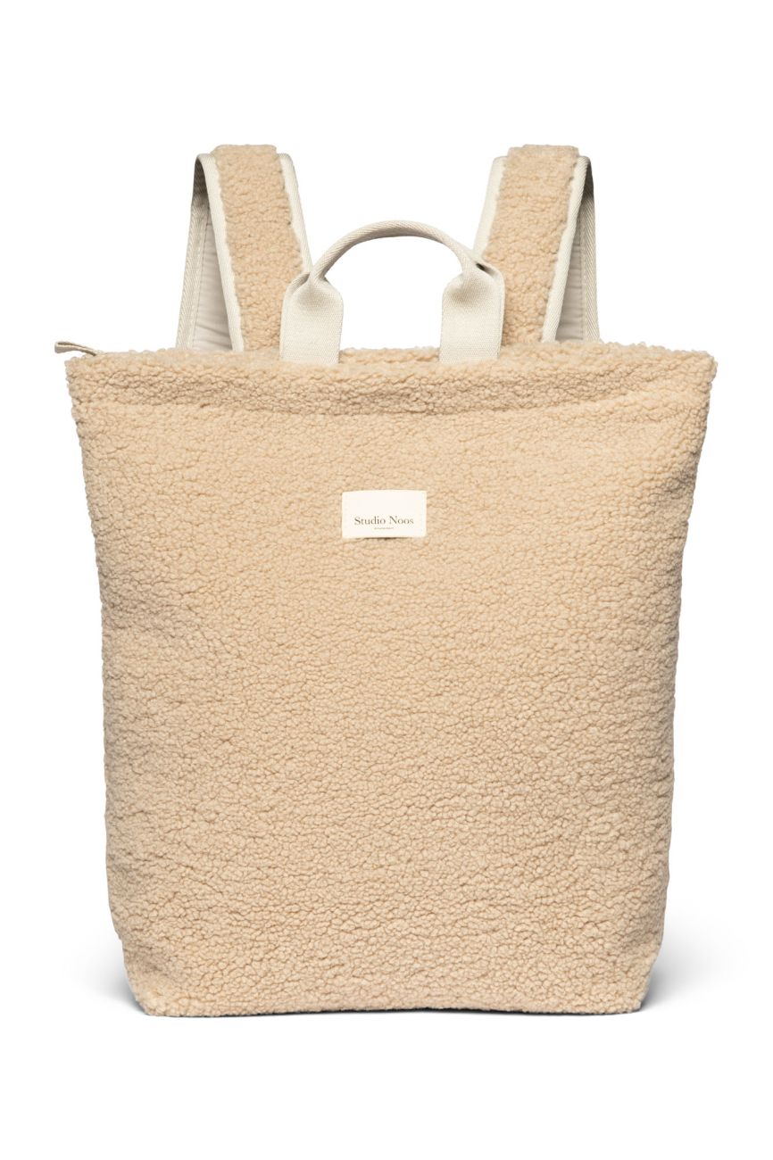 E-shop STUDIO NOOS - Teddy BACKPACK batoh pre dospelé | Ecru