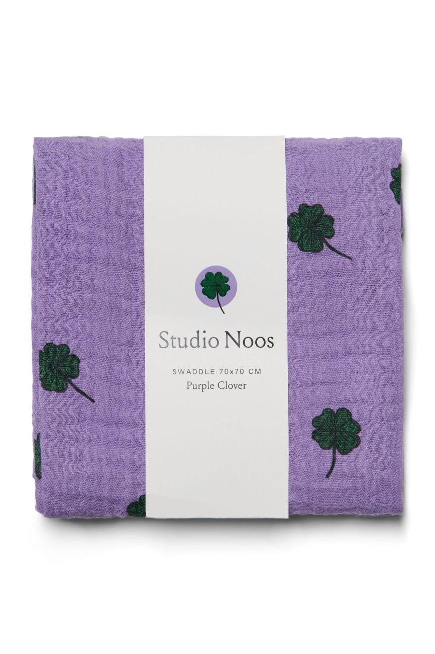 E-shop STUDIO NOOS - SWADDLE ZAVINOVAČKA Print Medium | Purple Clover