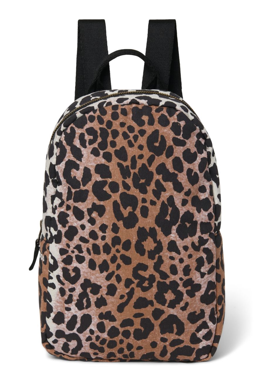 E-shop STUDIO NOOS - Soft - Mekký Bavlněný Mini BACKPACK | Hazel Leopard
