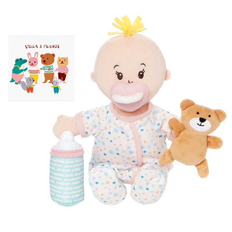 E-shop Manhattan Toy Love, Stella látková bábika + sada na dobrú noc