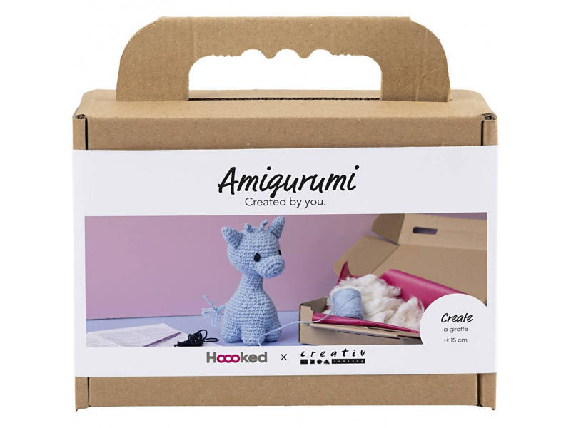 E-shop Creativ Company Sada na háčkovanie Amigurumi žirafa