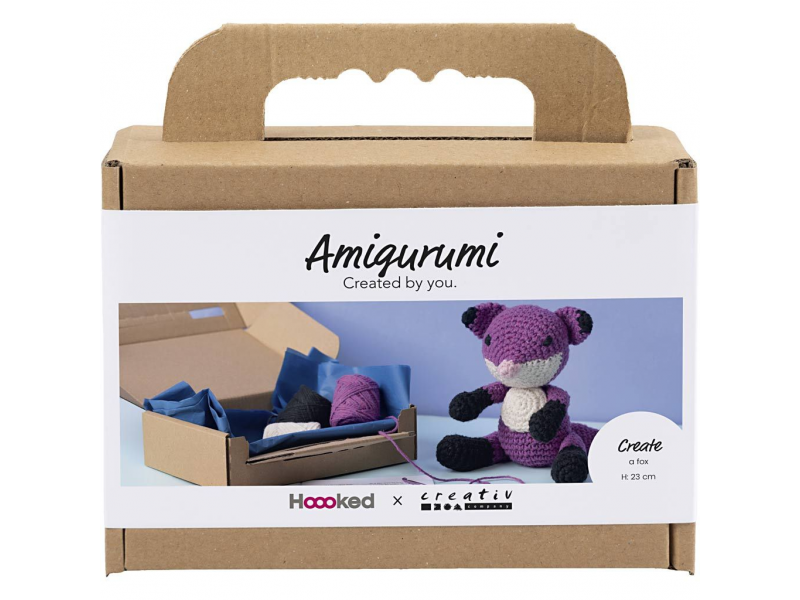 E-shop Creativ Company Sada na háčkovanie Amigurumi líška