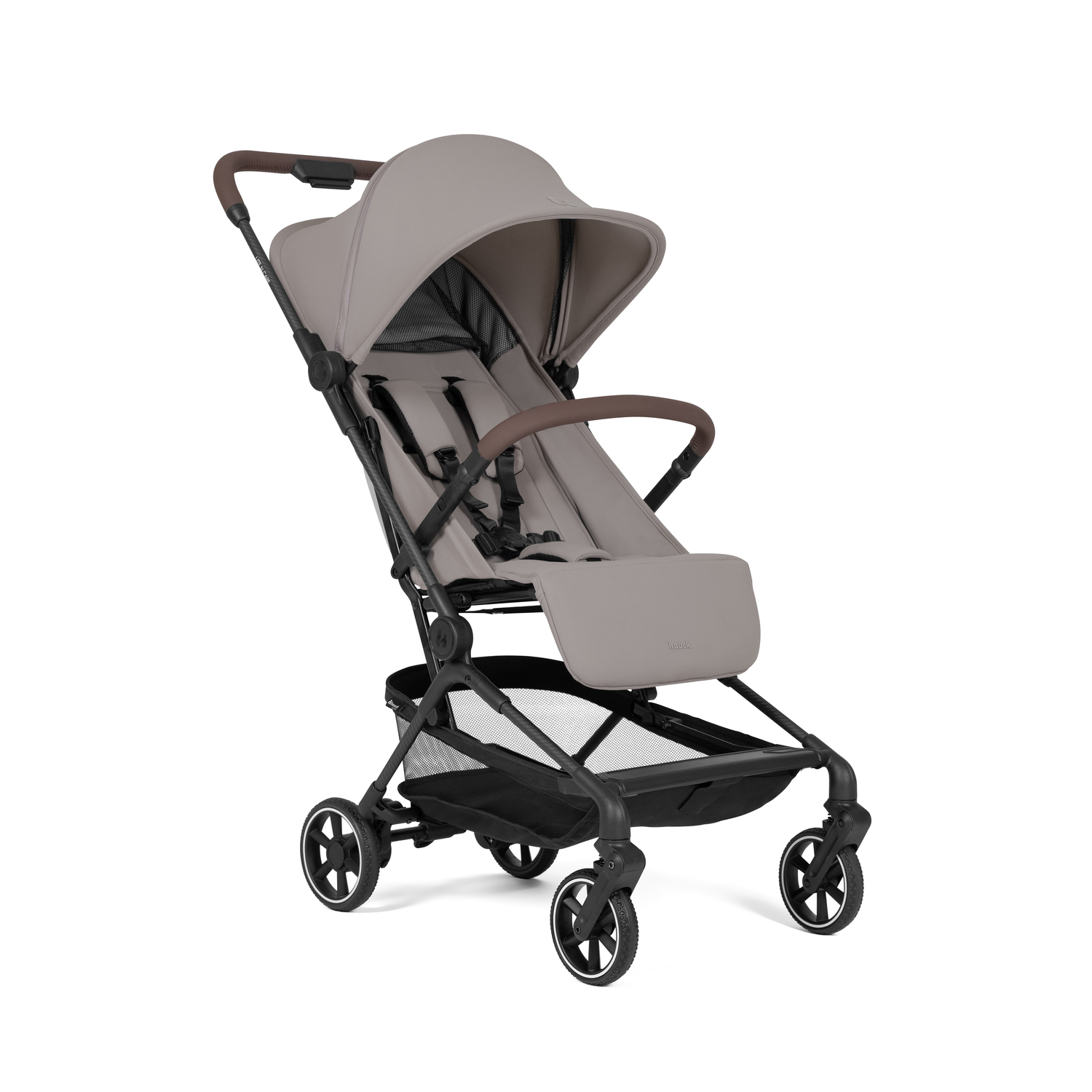 E-shop Hauck Športový kočík Lite N Care Carbon, ultraľahký, karbónový, Sandy Taupe
