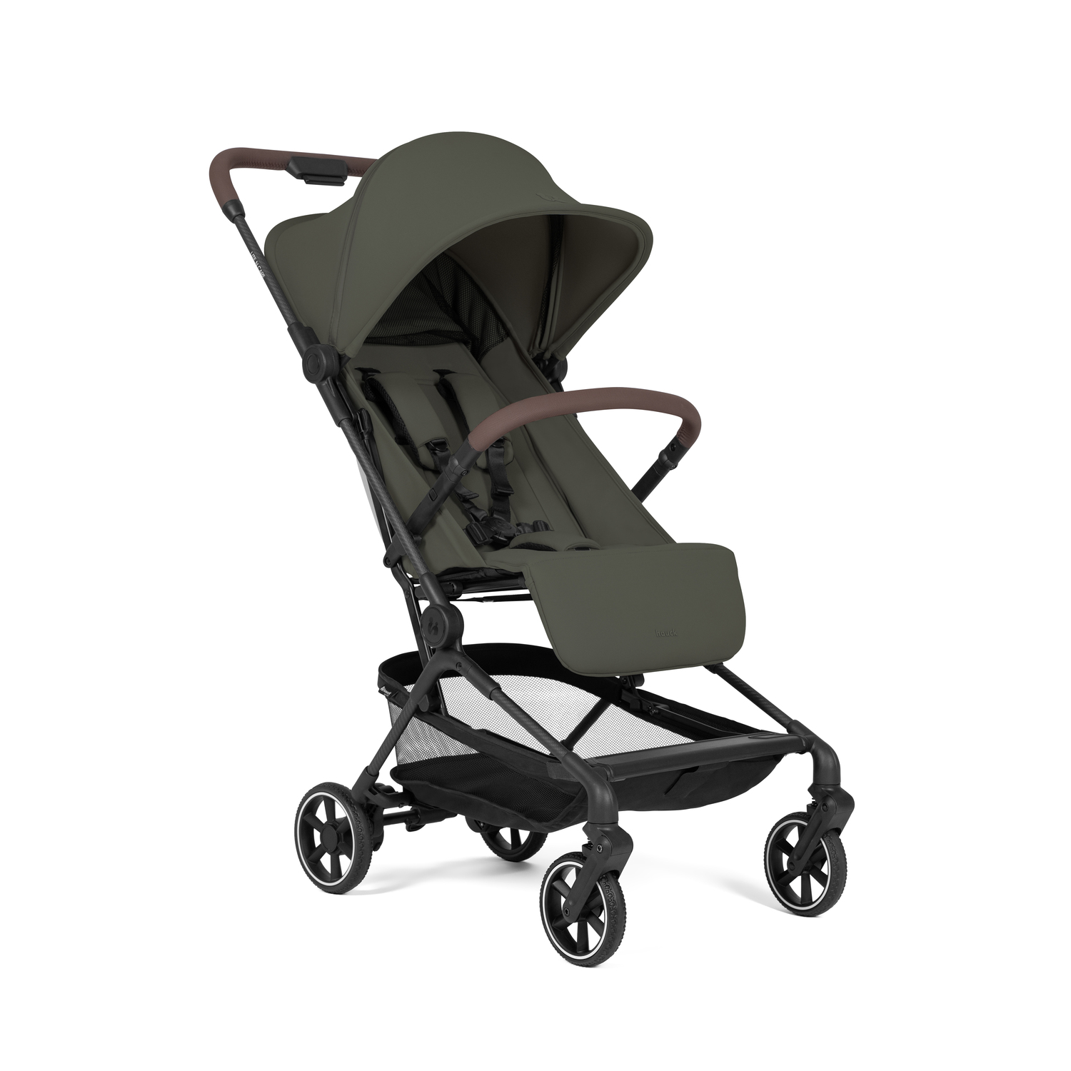 E-shop Hauck Športový kočík Lite N Care Carbon, ultraľahký, karbónový, Dark Olive