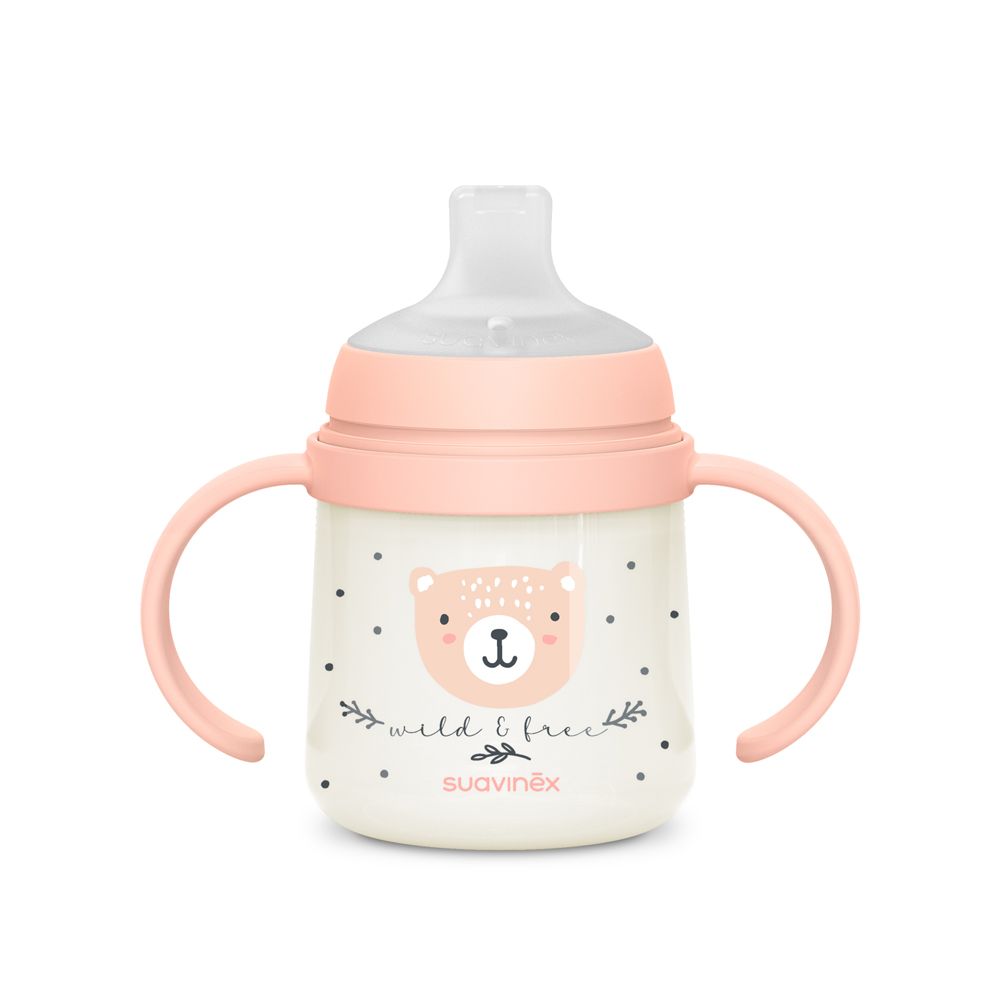 E-shop SUAVINEX | Prvá fľaša WILD & FREE 150 ml - ružová