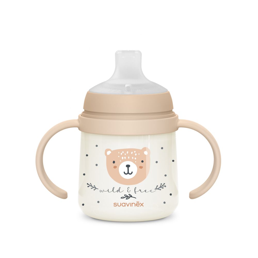 E-shop SUAVINEX | Prvá fľaša WILD & FREE 150 ml - hnedá