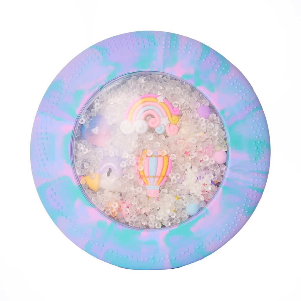 E-shop Jellystone designs Senzorický disk Peekaboo, jednorožec