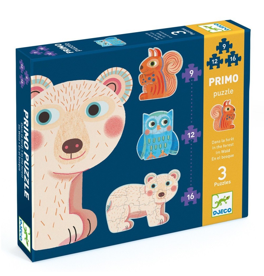 E-shop Djeco Prvé puzzle V lese
