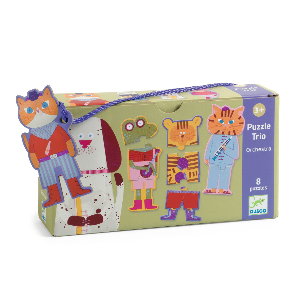 E-shop Djeco Puzzle Trio Orchester