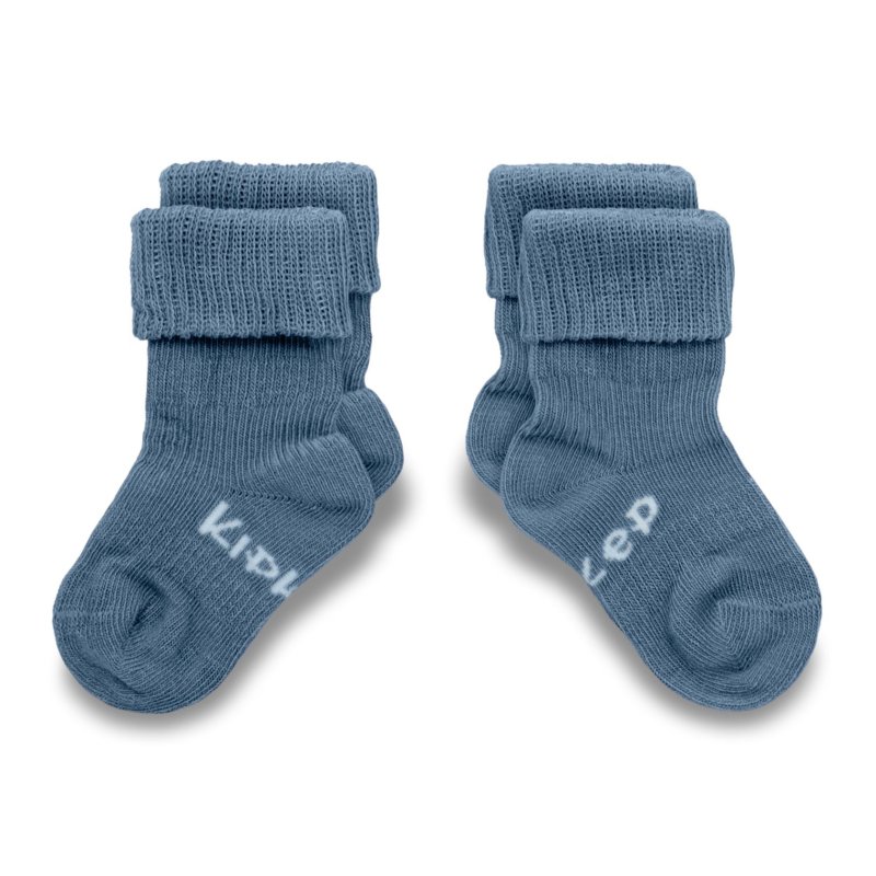 E-shop KipKep Detské ponožky Stay-on-Socks 0-6m 2páry Blue Heaven