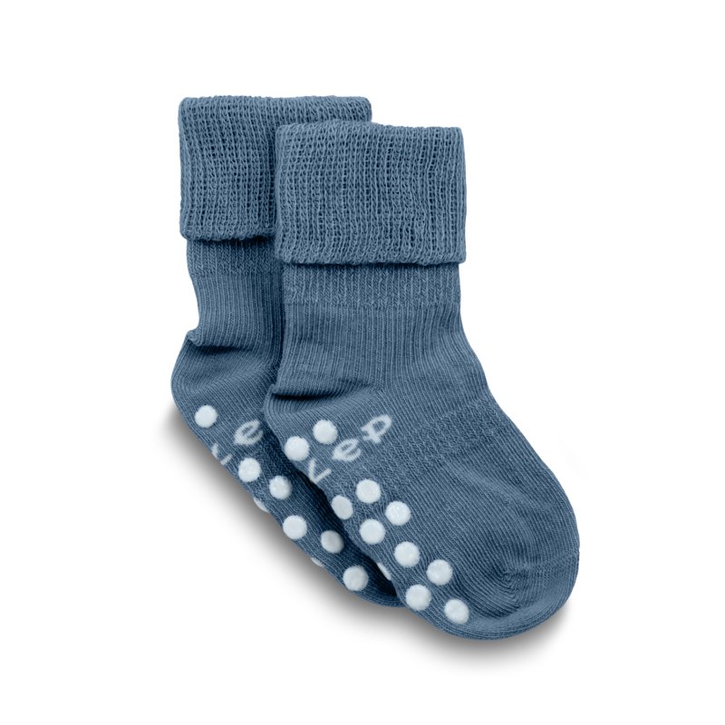 E-shop KipKep Detské ponožky Stay-on-Socks ANTISLIP 18-24m 1pár Blue Heaven