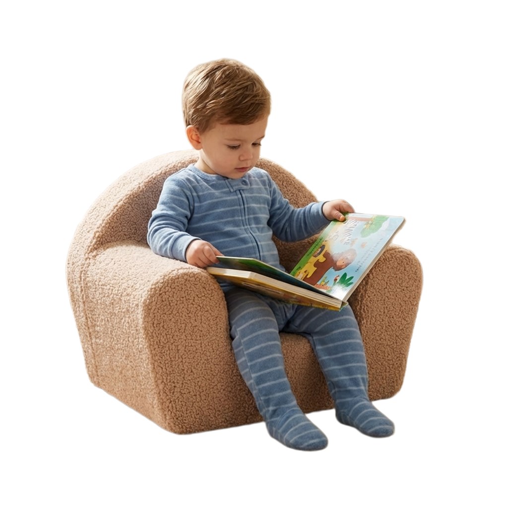 E-shop Detské kreslo New Baby Teddy beige - 59290