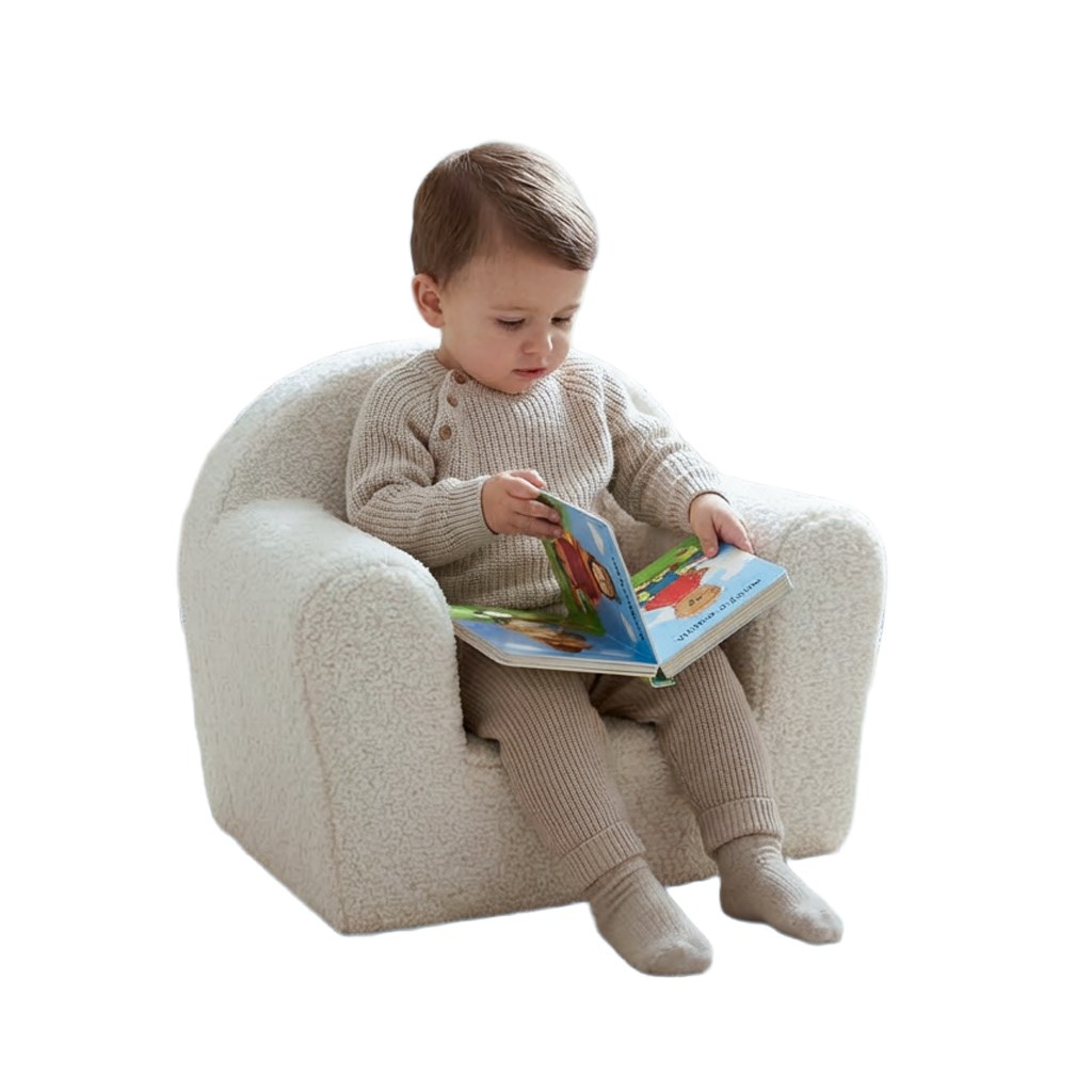 E-shop Detské kreslo New Baby Teddy cream - 59291