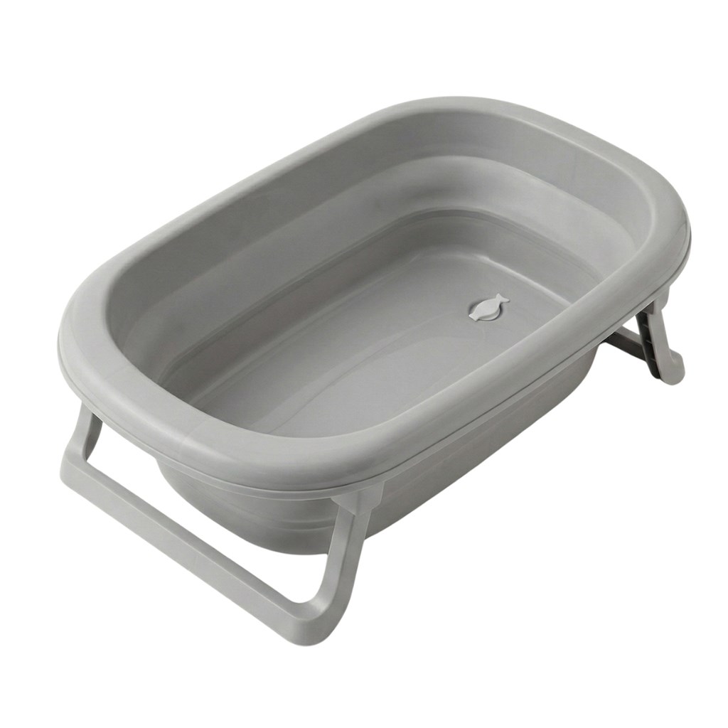 E-shop Skladacia plastová vanička Tega Baby grey - 59322