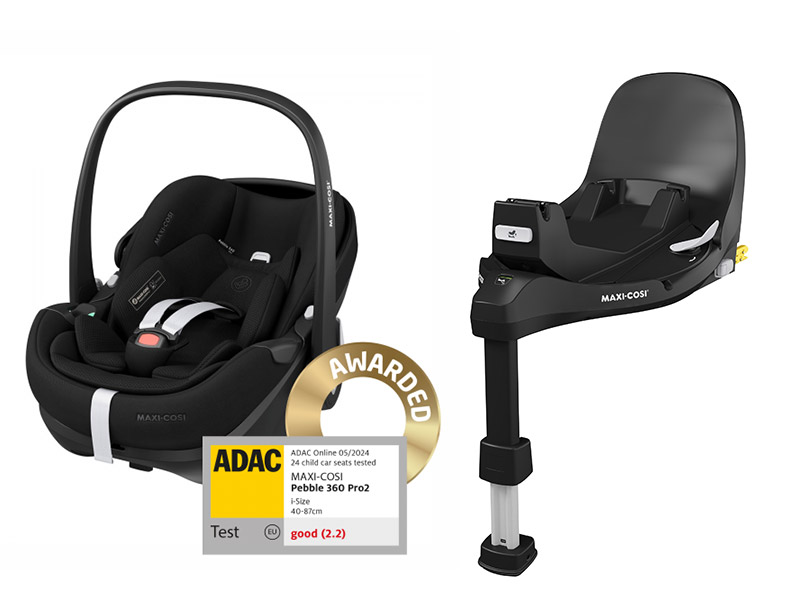 E-shop Maxi-Cosi Pebble 360 ​​Pro 2 autosedačka Twillic Black + Familyfix 360 Pro