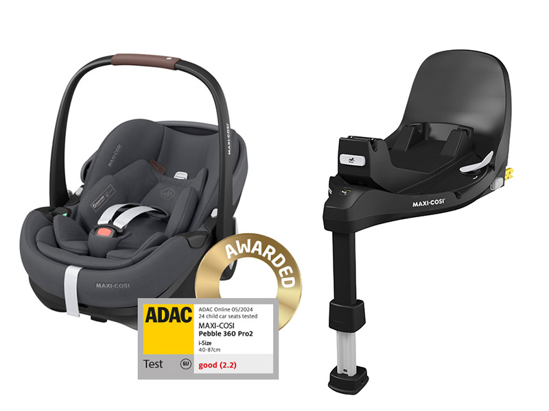 E-shop Maxi-Cosi Pebble 360 ​​Pro 2 autosedačka Twillic Graphite + Familyfix 360 Pro