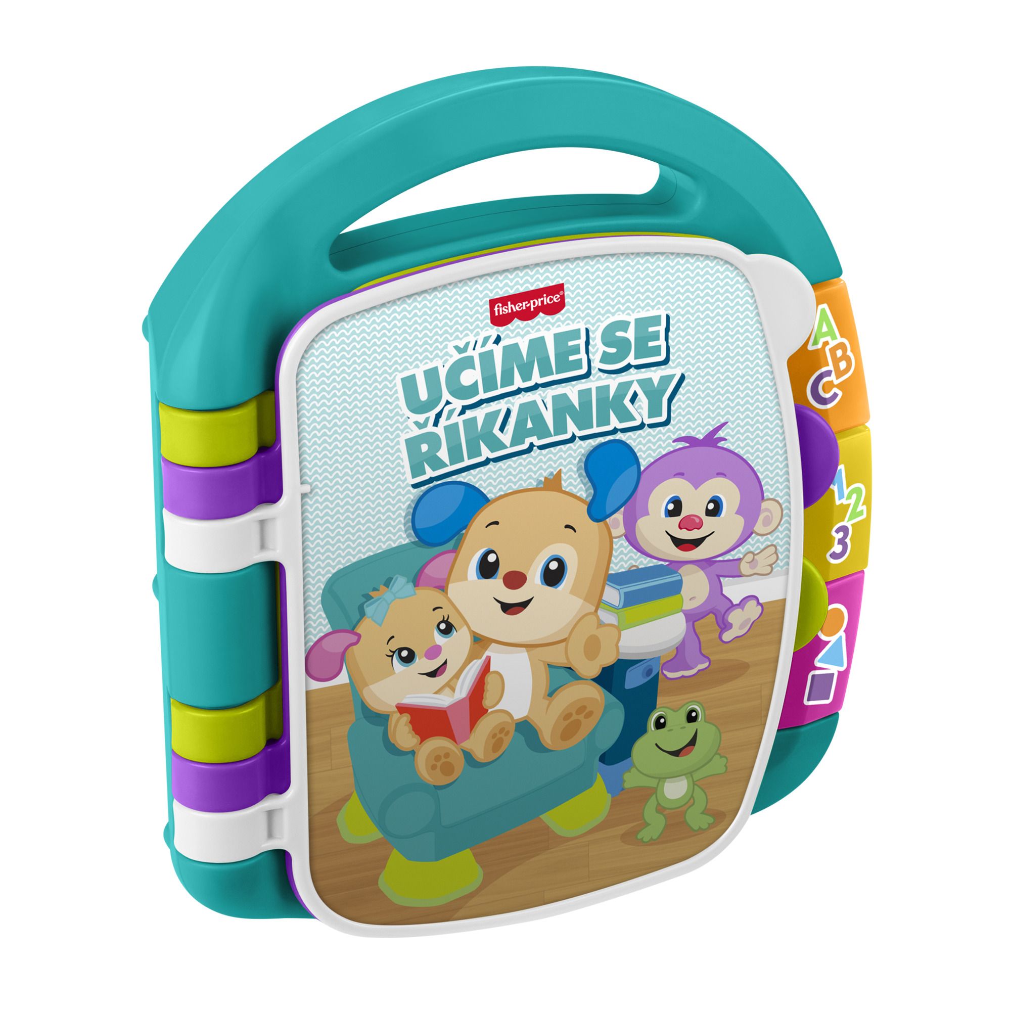 E-shop Mattel Fisher Price UČÍME SA RIEKANKY SK - ZELENÉ