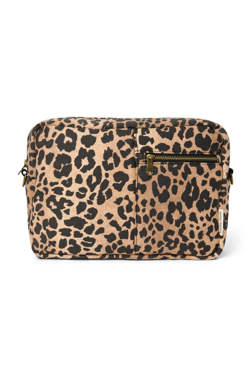E-shop STUDIO NOOS - Cotton ORGANIZER na kočík | Brown Leopard