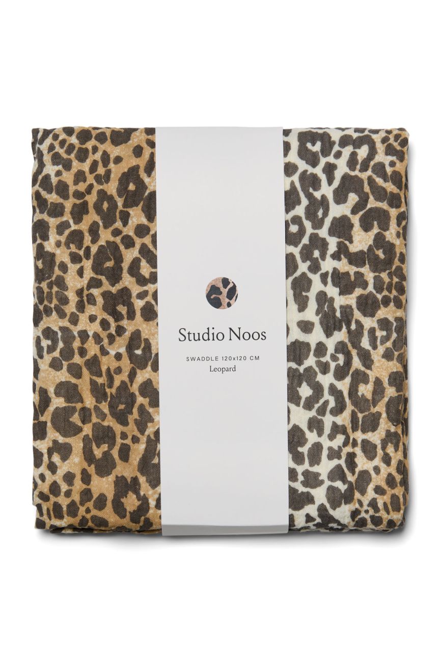 E-shop STUDIO NOOS - SWADDLE ZAVINOVAČKA Print Large | Leopard