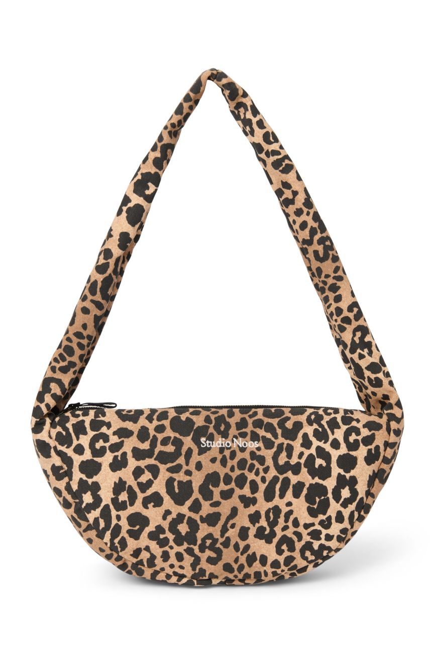E-shop STUDIO NOOS - Cotton Mini Cross Body Bag | Brown Leopard