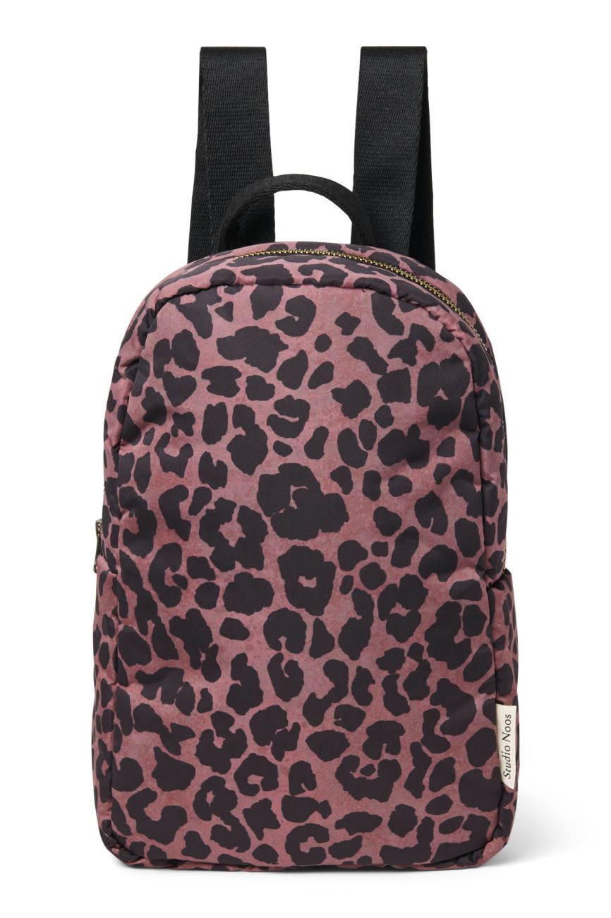 E-shop STUDIO NOOS - Puffy Mini BACKPACK - batôžtek | Red Leopard