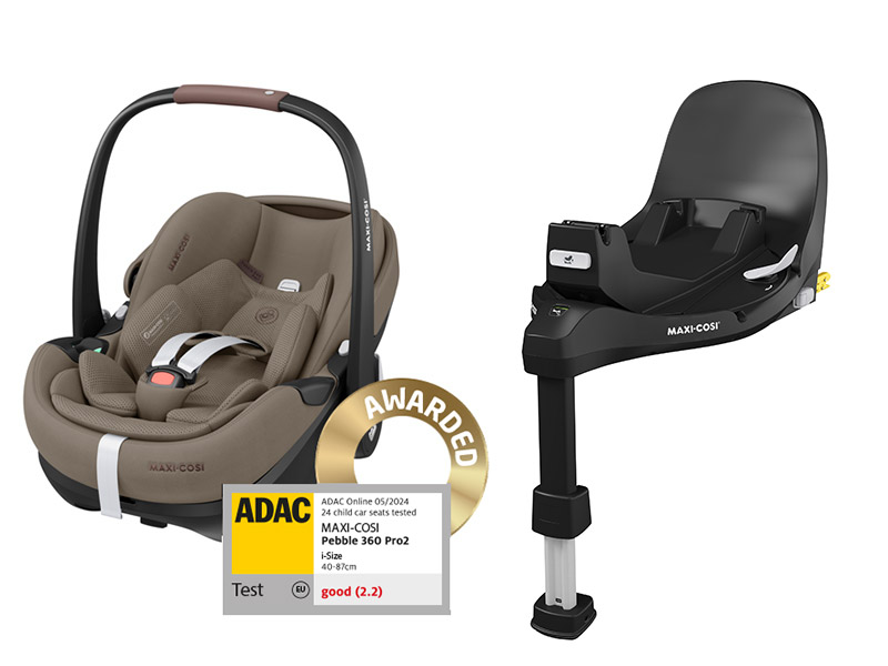E-shop Maxi-Cosi Pebble 360 Pro 2 autosedačka Twillic Truffle + Familyfix 360 Pro