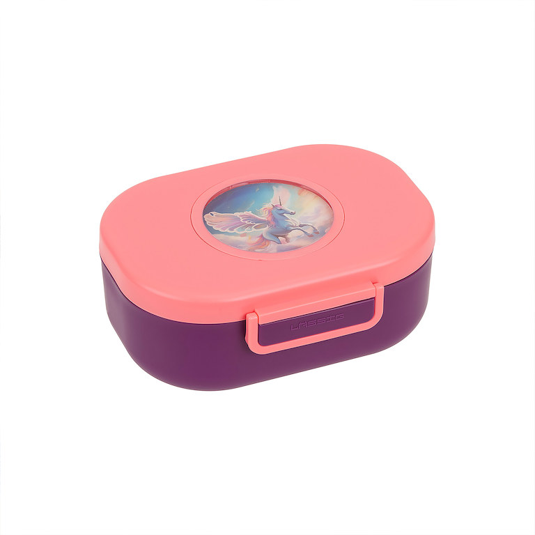 E-shop Lässig KIDS LÄSSIG Lunchbox Snack & Style Unique berry/pink