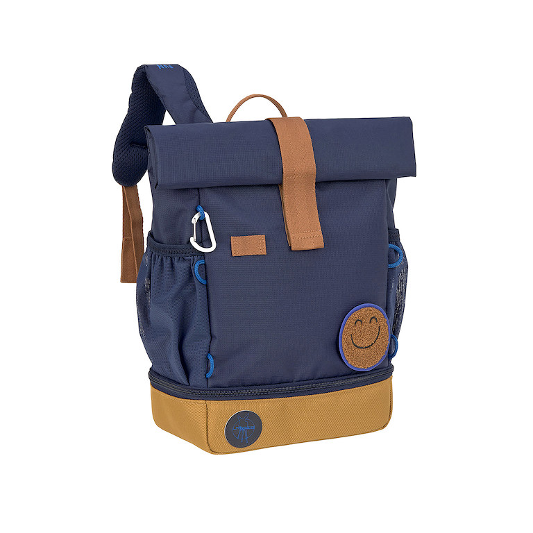 E-shop Lässig KIDS LÄSSIG Mini Rolltop Backpack Little Gang navy