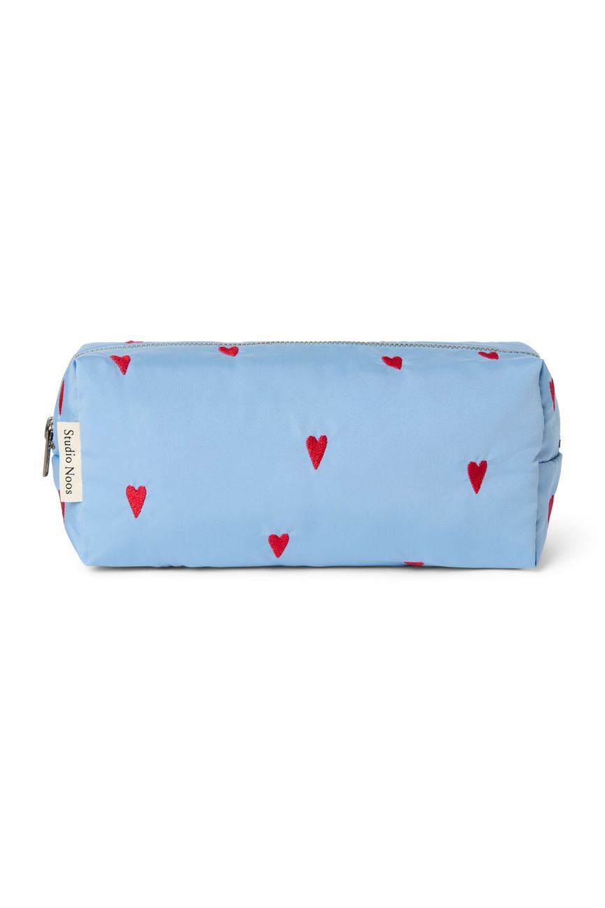E-shop STUDIO NOOS - Puffy POUCH - kabelka | Light Blue Hearts