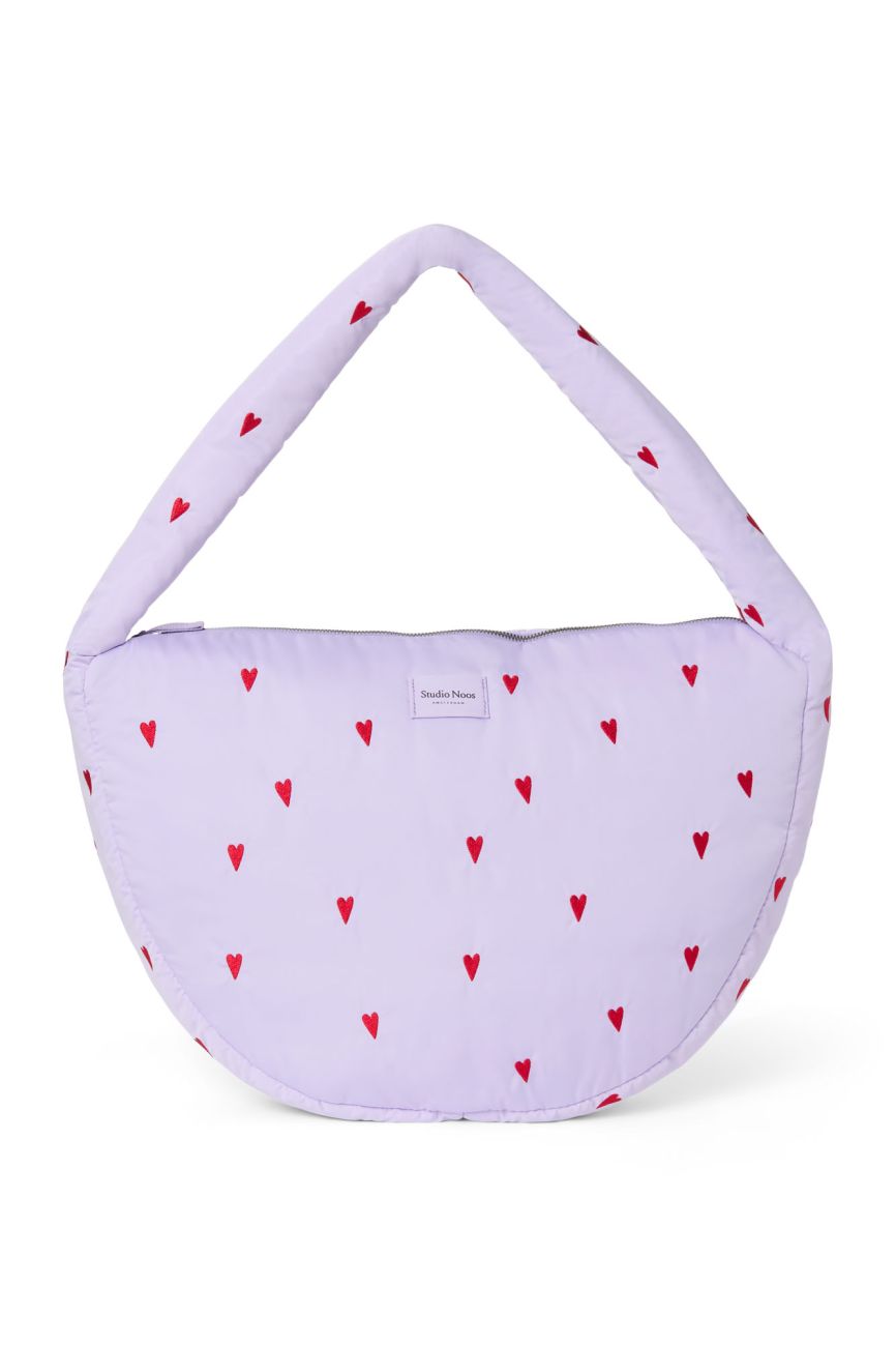 E-shop STUDIO NOOS - Puffy Cross Body Bag | Purple Hearts