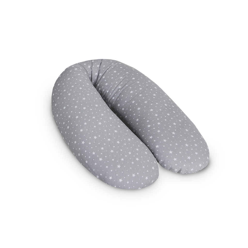 E-shop CEBA Vankúš na dojčenie Cebuška Multi Žerzej Grey Stars 190 cm