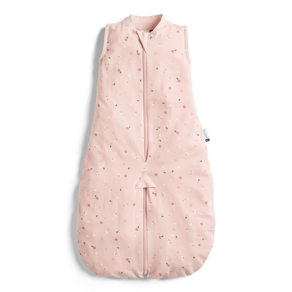 E-shop ERGOPOUCH Vak a overal na spanie 2v1 organická bavlna Suit Daisies 3-12 m, 6-10 kg, 0,2 tog