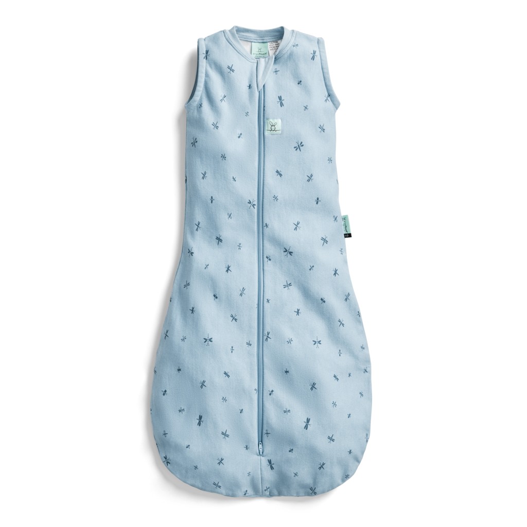 E-shop ERGOPOUCH Vak na spanie organická bavlna Jersey Dragonflies 3-12 m, 6-10 kg, 0,2 tog